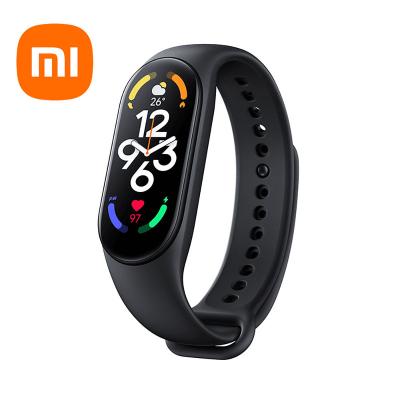 China Touch Screen Blood Oxygen Screen 1.62 AMOLED Screen Blood Oxygen Miband7 Fitness Bracelet Miband7 Fitness TrakerHeart Rate Monitor Xiaomi Smart Band Xiaomi MI Band 7 for sale