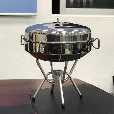 China Modern Round Stainless Steel Camping Stove For Barbecue for sale