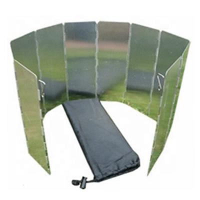 China Windscreen 10 Pieces Camping Stove Portable Windscreen Wind Screen for sale