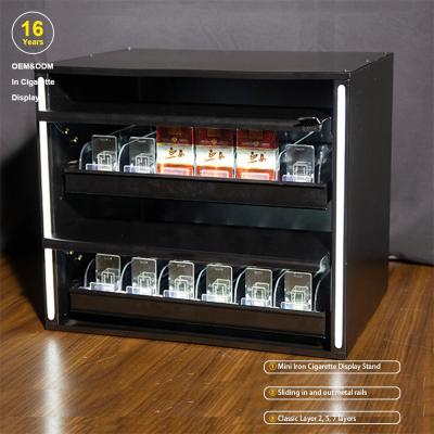 China Can be customized according to your request. Counter Display Chew Tobaccoes Show Cases Show E-cigarettes Display Cabinet for sale