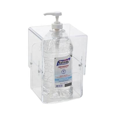 China Satom Eco-friendly Acrylic Hand Sanitizer Bottle Holder Wall Mounted Holder, Paper Towel Dispenser for sale