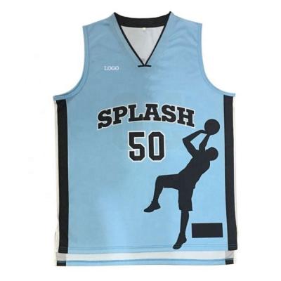 China Breathable New Design For Basketball Jersey Customized Uniform for sale