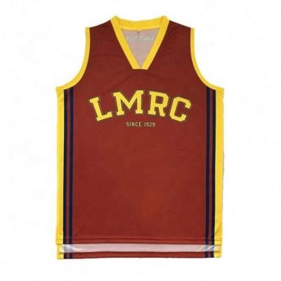 China Breathable Professional Hot Sales Basketball Jersey Uniform for sale