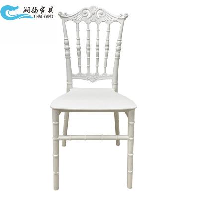 China Modern famous modern chair outdoor cafe cabriolet design cheap plastic resin white chair for sale