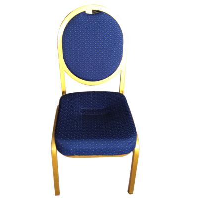 China Modern wholesale cheap metal stacking chairs for banquet round stackable banquet back chair for sale