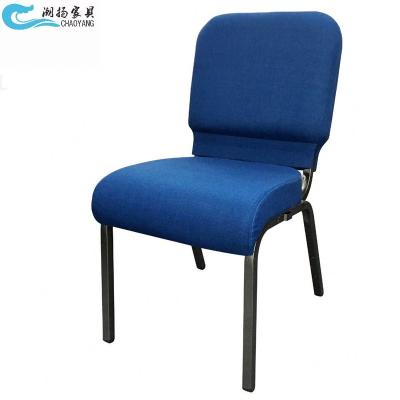 China Cheap Price Modern Case Back Padded Furniture Linkabale Wedding Chair For Sale Used Stacking Church Chairs for sale