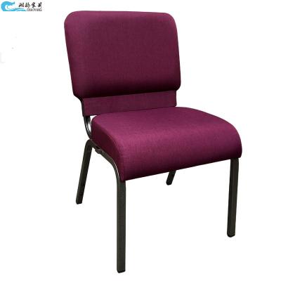 China Factory Direct Wholesale Modern Banquet Conference Stackable Interlocking Church Chairs for sale