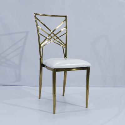 China Modern Manufacturer White Metal Chair Covers To Match Spandex for sale