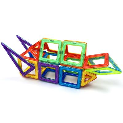 China Eco - Friendly Material Magnetic Building Blocks Tiles Set Educational Toys For Sale for sale