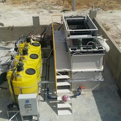 China Dissolved Sewage Treatment Wastewater Treatment Air Flotation Units Small DAF Equipment System Unit DAF Dissolved Air Flotation System for sale