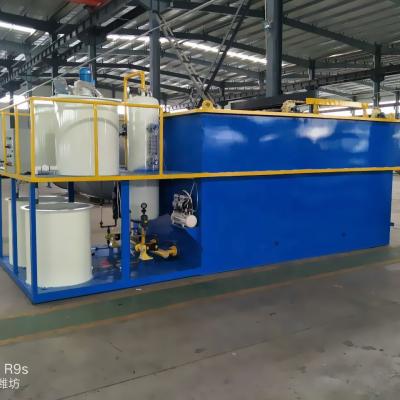 China Wastewater treatment frac water treatment system dissolved air flotation DAF System for food factory industrial bakery for sale