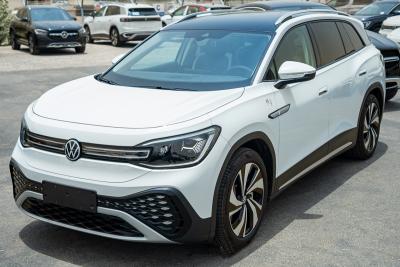 China identificación 6 Crozz Pure+ 7 Seater SUV eléctrico de Volkswagen de los coches de la gama larga EV de los 601km en venta