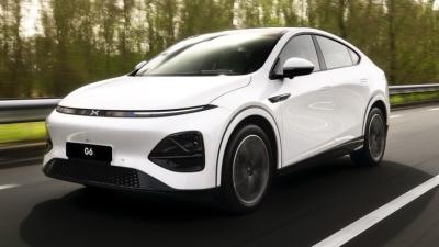 China Xpeng G6 RWD Long Range Vehículo Eléctrico SUV EV Coche Eléctrico con una potencia de motor de 210kw de conducción RWD y alcance de 490km en venta