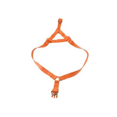 China High Quality Custom Design Outdoor Cute Fashion Adjustable No Pull Dog Nylon Orange Harness Customizable for sale