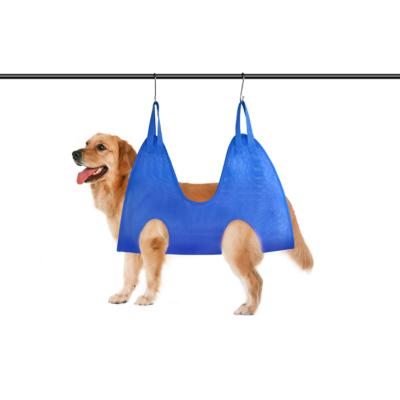 China Sustainable Cats and Dogs Swing Pet Nail Balancing Small and Medium Cats and Dogs Grooming Hammock Harness for sale