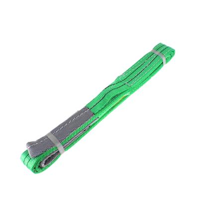 China High Quality Engineering Lifting Goods Textile Lifting Webbing Flat Sling for sale