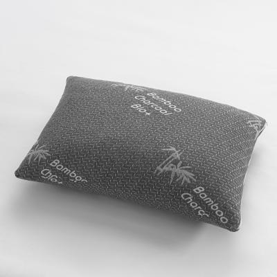 China Hypoallergenic Anti Dust Mite Rest Pillow Bamboo Charcoal Shredded Memory Foam Pillow for sale