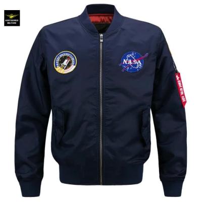 China Viable LX-B8809--100 Large and Plus Size Winter Pilot Bomber Jacket Outdoor Men for sale