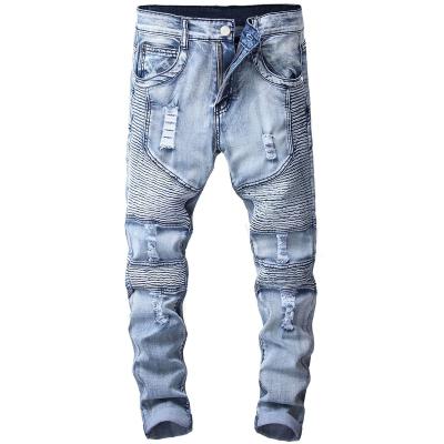 China CK-J01-58 QUICK DRY over size mens pants high quality plus size mens jeans for sale