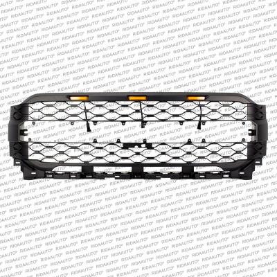 China Grill Modified Grill Front Bumper Mesh Fit For FORD F150 2021 ABS Raptor + Pickup Truck for sale