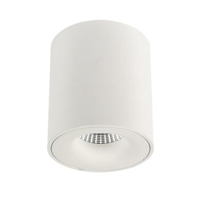 China Modern White / Black Cob 10w 3000k Indoor Fit Led Roof Ceiling Light for sale