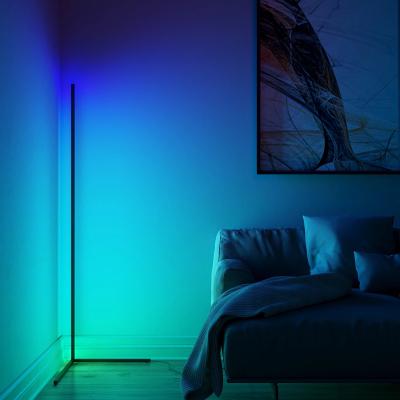 China Led light with motion sensor OR handwave switch modern design high quality aluminum modern floor lamps for Nordic light luxury living room Bedroom Sofa Creative Luminous Marble for sale