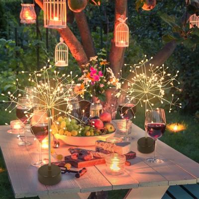 China Garden Festival Garden Led String Lights Decoration Outdoor Christmas Tree Firework Lights for sale