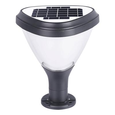 China Wholesale Modern Outdoor 12W IP65 LED Solar Pillar Light Garden Gate Lamp for sale