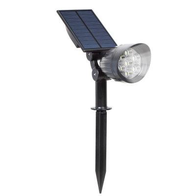 China Modern 7LED Solar Lawn Lamp Spotlight Waterproof Light Control Inserting Outdoor Adjustable Floor Garden Light Floodlight Landscape Lamp for sale