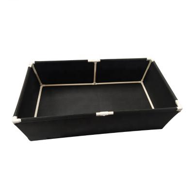 China Modern Rectangular Non Woven Planting Bed Support Garden Bed Planting Box Raised Bed Plants Growth Bag for sale