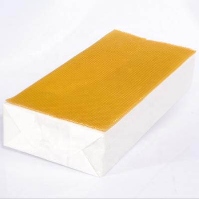 China Beeswax Base Sheets For Bee Frame Henan Beeswax Sheets Comb Base Sheets With Wholesale Price for sale