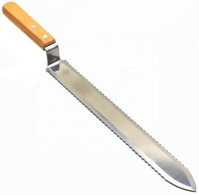 China Farms Stainless Steel Serrated Straight Knife - Beekeeping Equipment Bee Hive Tool for sale