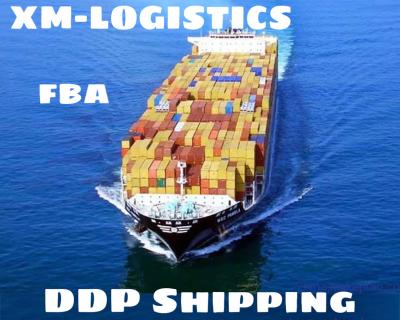 China Door To Door Ocean Freight Forwarder FBA Amazon Shipping Agent DDP From China To USA Sea / Air Freight for sale