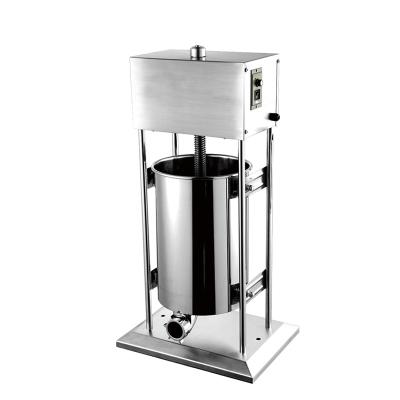 China Automatic Electric Hotels Sausage Filler 30L Stainless Steel Sausage Stuffer Machine for sale