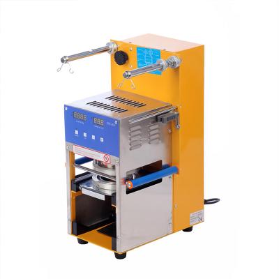 China Beverage Beverage Cup Lid Sealing Film Machine Digital Sealer For Dubai for sale