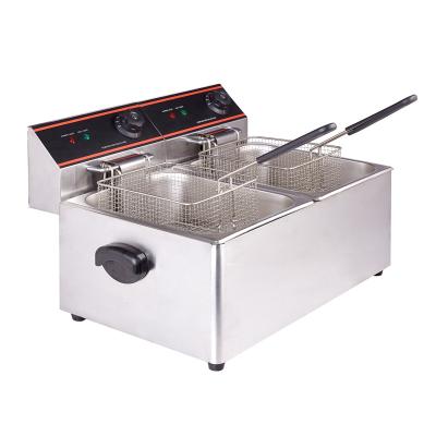 China electric deep fryer oil fryer machine french fries/chicken deep fryer machine for sale