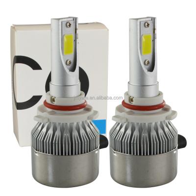 China Fit For Car Super Bright Rosh COB C6 HB3 Cheapest 12V 24V CE 6000k 7200LM 36W Led Fog Headlight 9005 Led Headlight Bulb Car for sale