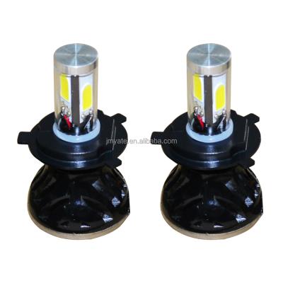 China All in one 12v 24v 80w 8000LM canbus car led headlight bulb H1 H3 H7 H8 H9 H11 9005 9006 H4 COB G5 4face led headlights 4 sides for sale