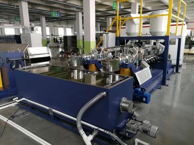 Китай 30KW PP Monofilament Extrusion Line Monofilament Extruder Machine For Artificial Turf продается