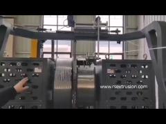 Automatic brush winding and cutting machine