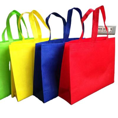 China Eco-Friendly and Economical Custom Customer Tote Reusable Recycled Eco Fabric Nonwoven Shopping Bag for sale