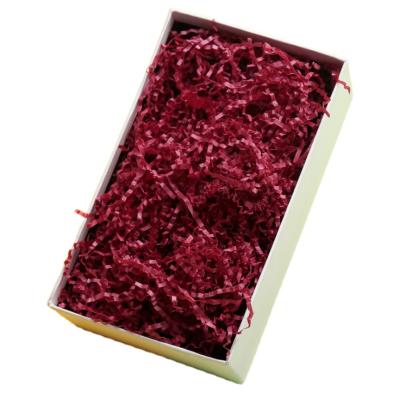 China Wholesale Multicolor Acceptable Customized Shredded Tissue Paper Ply Shredded Paper For Gift Protection Raffia Grass for sale