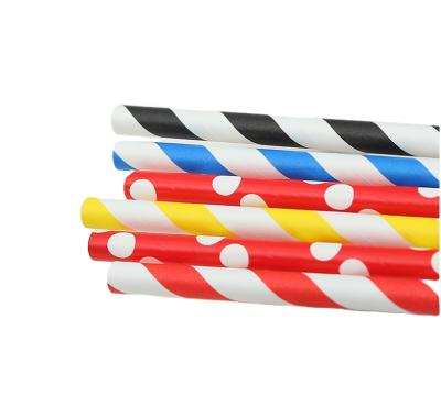 China Food Grade Disposable 100%biodegradable Environmental Paper Drinking Straws for sale