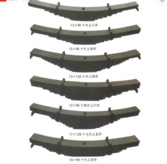 Cina Molle a lamelle della pantofola del rimorchio di 1820MM 120mm un rimorchio Axle Leaf Springs da 7000 libbre in vendita