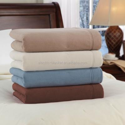 China Bedroom Fleece Electric Thermal Blanket for sale