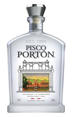 China 750 ml PISCO FLASCHE MET GROOSTE EN WINDOW Te koop