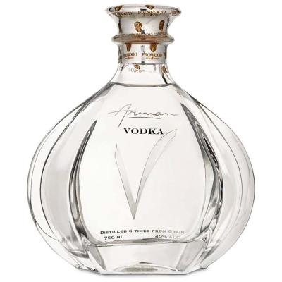 Chine Arman Vodka Brandy Glass Bottle autour de la bouteille formée 1000ML d'alcool à vendre