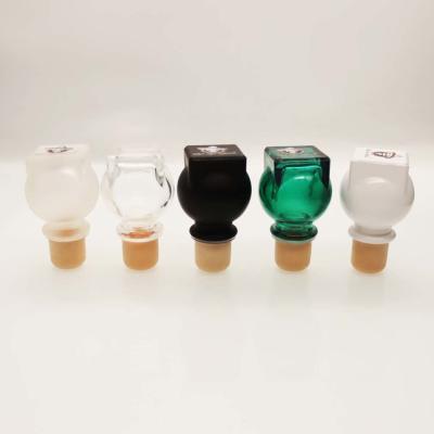 China Synthetic Cork Liquor Bottle Closures for sale