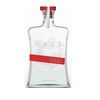 China Hoja caliente de plata Crystal Vodka Decanter en venta