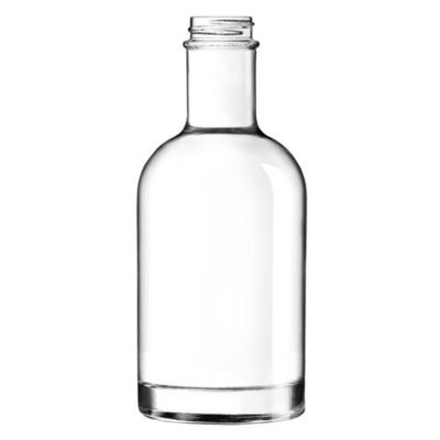 China elevação de 200ml Flint Oslo Glass Bottle 148mm com 28mm pescoço de 400 GPI à venda